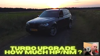 Bmw x3 e83 3.0D Hybrid Turbo + dyno & testdriving.