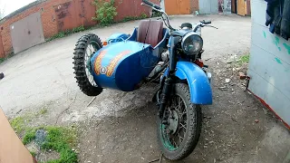 Установка вилки "Турист" на мотоцикл Урал || Motorcycle Ural