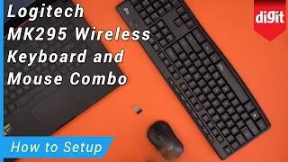 Logitech MK295 Wireless Keyboard and Mouse Combo - How to Setup