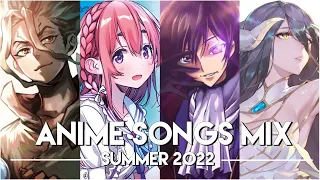 Best Anime Openings & Mix of Summer 2022 | Full Songs