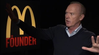 The Founder|| Michael Keaton as Ray Kroc Press Junket || SocialNews.XYZ