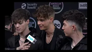 Why Don't We interview at the AMA's.