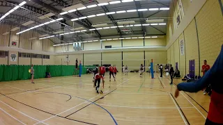 Durham vs Southampton VC - Set 1 - Mens Super League - 13-10-2018