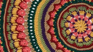 Crochet Mandala Stitch Along: Rnds 11 - 25