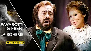 Luciano Pavarotti: "Che gelida manina" & Mirella Freni: "Si, mi chiamano Mimi" (La Boheme, 1989)