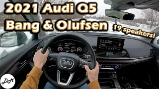 2021 Audi Q5 – Bang & Olufsen Sound Review | Apple CarPlay & Android Auto