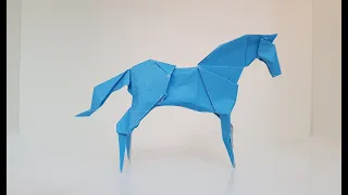 Origami Horse (Hideo Komatsu) 🐴 Tutorial