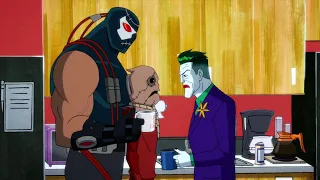 Bane, ScareCrow and Joker Talk about Harley Quinn dumping Him - Harley Quinn 01x02