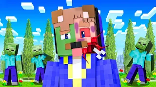 24h ZOMBIE APOKALYPSE ÜBERLEBEN IN MINECRAFT!