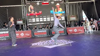 KATE VS NADIA | WDSF BGIRL ROUND ROBIN | EUROPEAN BREAKING CHAMPIONSHIPS 2023 ALMERIA SPAIN