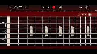 Buddy holly riff in garage band