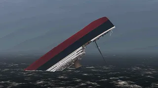 What if RMS Titanic Sank Upside Down?