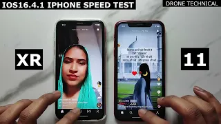 iPhone 11 vs iPhone XR SPEED TEST IN 2023 | Who Will Win? | iOS 16.4.1