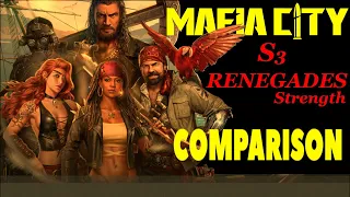 Mafia city Renegade Skill comparison || Effective way to Use🔥😍 S3 renegade mafia city