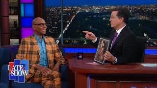 Stephen Tells RuPaul About His Drag Persona "Raven"