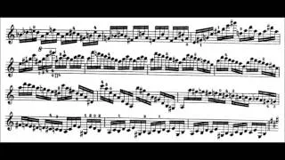 Niccolò Paganini - Caprice for Solo Violin, Op. 1 No. 5 (Sheet Music)