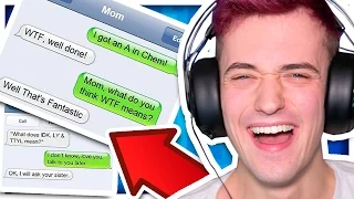 THESE CRINGY TEXTS FROM PARENTS TO THEIR KIDS ARE HILARIOUS!!