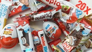 All Ferrero Kinder Candys TEST