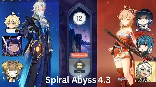 C0 Neuvillette Hyperbloom & C0 Yoimiya Double Hydro | Genshin Impact Floor 12 - 9 Stars Spiral Abyss