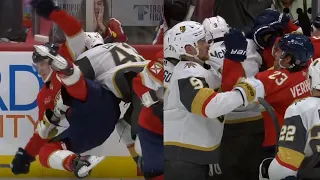 Scrum Ensues After Paul Cotter With A UFC Take Down On Matthew Tkachuk