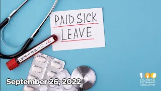 COVID paid sick leave could be extended to end of year