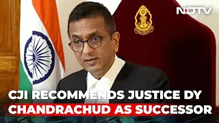 Chief Justice UU Lalit Recommends Justice DY Chandrachud As His Successor