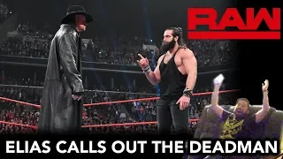 The Undertaker interrupts Elias Live Reaction