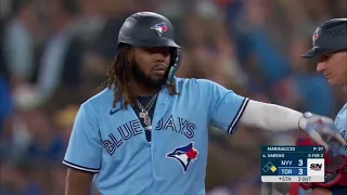 Vladimir Guerrero Jr.'s RBI single Highlights ! / Blue Jays vs Yankees (5/16/2023)