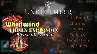 Whirlwind Thorn Explosion | Seasonal Starter Build | Undecember
