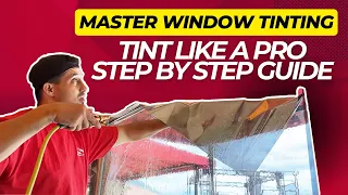 Step by Step Guide  How to Tint Large Windows   RC Window Films