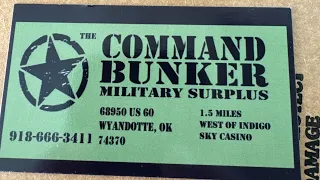 The Command Bunker #mre #militaryrations #prepper #militarysurplus