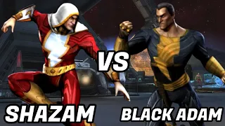 SHAZAM VS BLACK ADAM on Hardest AI! (INJUSTICE GODS AMONG US)