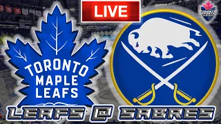 Toronto Maple Leafs vs Buffalo Sabres LIVE Stream Game Audio  | NHL LIVE Stream Gamecast & Chat