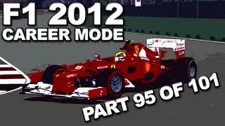 F1 2012: Career Mode Walkthrough (95/101) - Singapore Grand Prix (SEASON 5/FERRARI) - HD