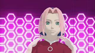 Eva Simons - Policeman dance【NARUTO MMD】SAKURA*INO [HD]