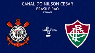 CORINTHIANS x FLUMINENSE AO VIVO! | BRASILEIRÃO | 4ª RODADA | 28/04/2024