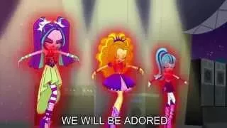 Welcome to the Show [With Lyrics] - My Little Pony Equestria Girls Rainbow Rocks Song