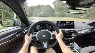 2022 BMW 530i: POV Drive, Impressions and ASMR