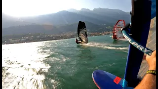 Windsurfing Slalom Racing Training | Lago Di Garda | GoPro Hero9 + ND Filter Max360 | Andy Laufer