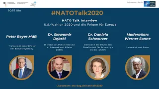 NATO Talk 2020 (Deutsch) – Interview: U.S.-Wahlen 2020 & die Folgen für Europa (2/7)