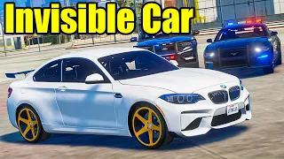 Cops Got Destroyed With Invisible Cars! | GTA 5 RP