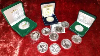 Серебряные монеты. Новинки 2023-2024: Украина, Австралия и т.д.