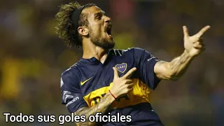 Todos los goles oficiales de Daniel Osvaldo en Boca