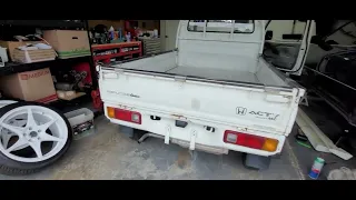 1995 4x4 Honda Acty Truck walk around and test drive