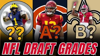 NFL Draft Grades for all 32 NFL Teams | 2024 NFL Draft Grades