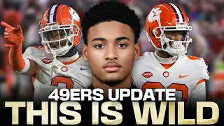 49ers update: SF hosted a 4.28 SPEED DEMON from Clemson — Nate Wiggins