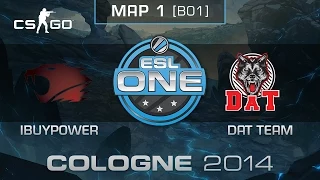 iBUYPOWER vs. dAT team - ESL One Cologne 2014 - Group C - CS:GO