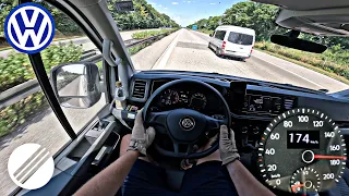 2024 VW Grand California 2.0 TDI Top Speed Drive on German Autobahn🏎