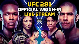 UFC 281: Adesanya vs. Pereira Official Weigh-Ins LIVE Stream | MMA Fighting
