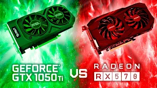 GTX 1050 Ti vs RX 570 4GB - Ryzen 5 2600 / Тесты в играх